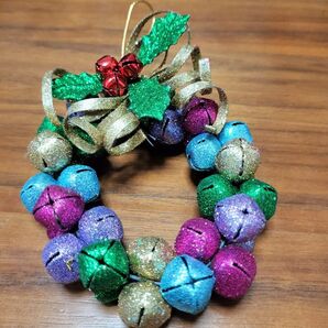 クリスマスリース 鈴リース