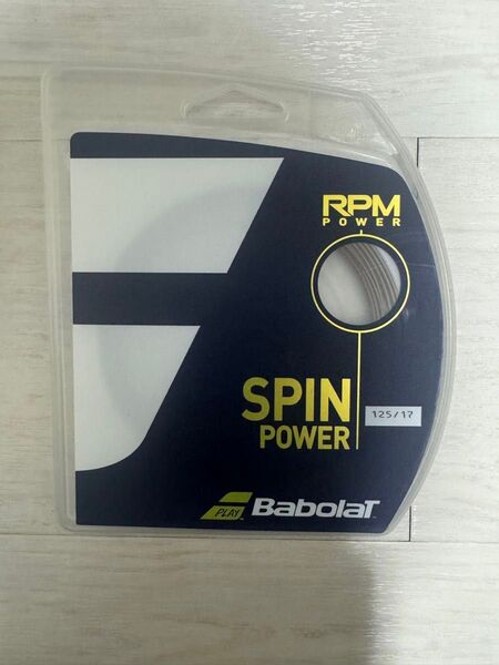 バボラ (Babolat) テニス用ストリング ガット RPM POWER (RPMパワー)