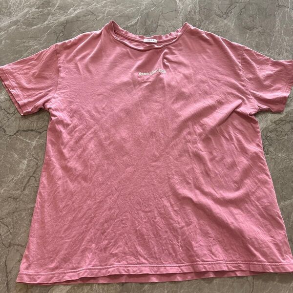 レディース Tシャツ 半袖 トップス L ハニーズ