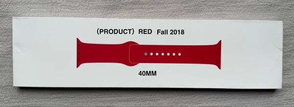 Apple Watch 純正バンド40mm (PRODUCT)RED スポーツバンド - レギュラー MU9M2FE/A