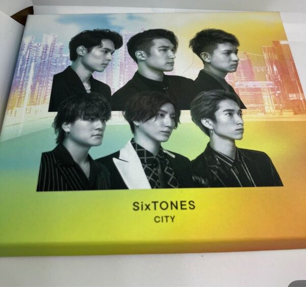 SixTones City初回限定盤A DVD付き アルバム