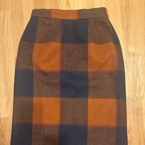 チェック スカート