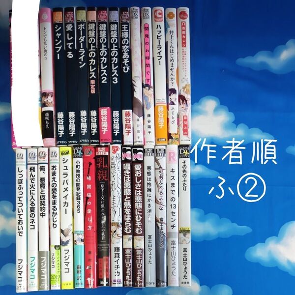 TYH09 BLコミックス 作家順 ふ② 28冊 バラ可