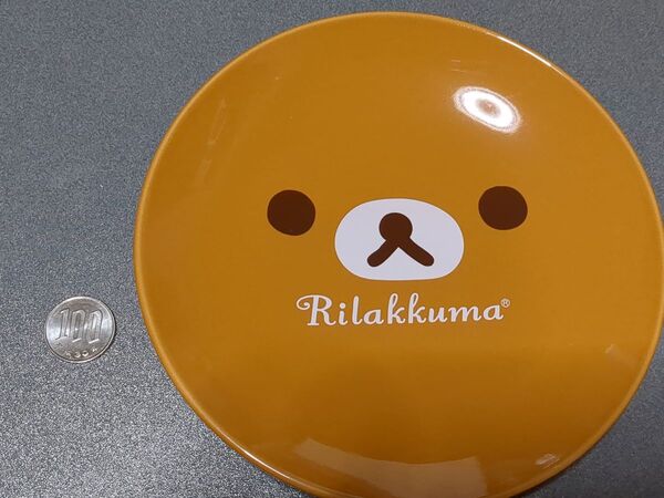リラックマ ローソン 皿 プレート 陶器製