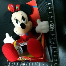 超素敵☆ディズニー☆ミニーマウス☆ぬいぐるみどすぅ～(笑)残1_画像1