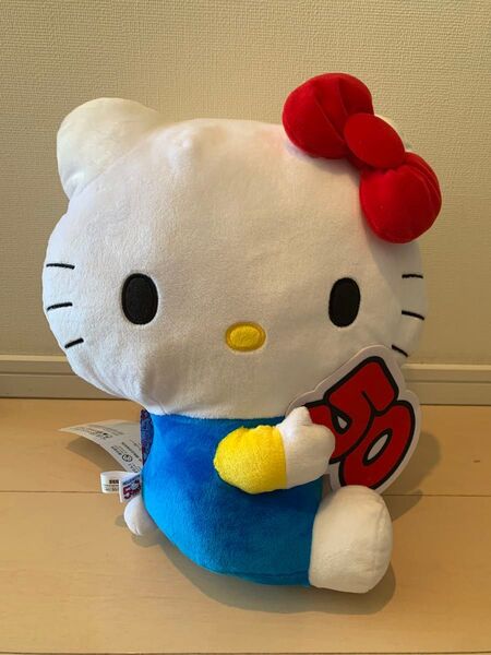 ハローキティ LLぬいぐるみ 50周年Ver. プレゼントに!