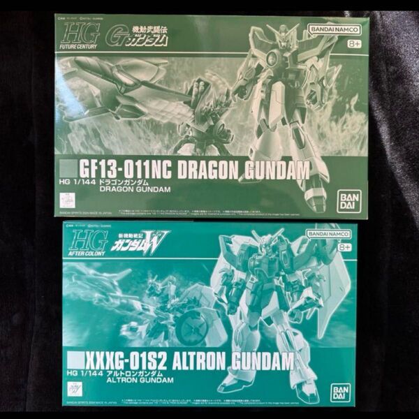 【2個セット】HG ドラゴンガンダム + HG アルトロンガンダム