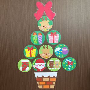クリスマスツリー☆壁面飾り☆