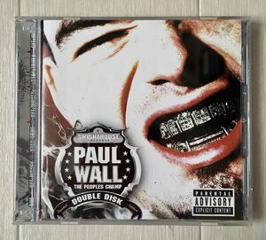 US盤2CD / Paul Wall - The Peoples Champ / Texas G-Rap G-Funk / Three 6 Mafia Lil’ Wayne Bun B etc…