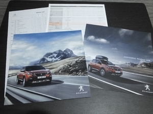 * Peugeot es You bi3008 PEUGEOT SUV accessory catalog attaching 2019 year 5 month version new goods catalog 