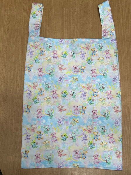 レジ袋型 マチ付きエコバッグ