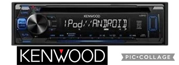 KENWOOD CD/USB/iPod 1DINレシーバー U310