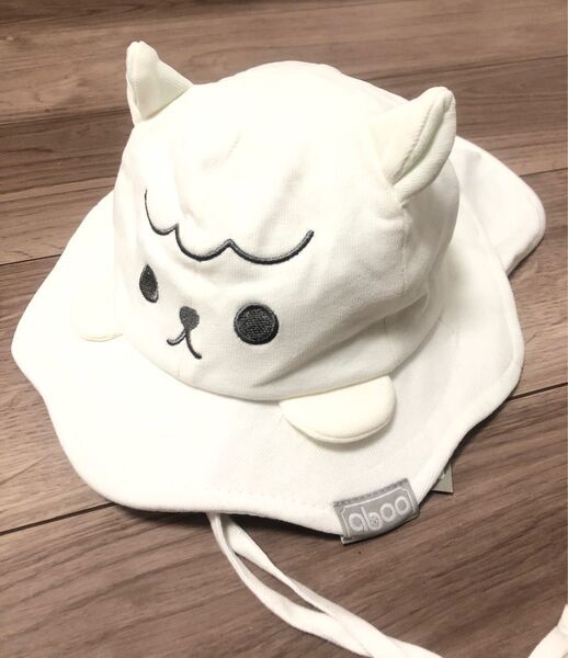aboo アブー 動物モチーフ アルパカ ベビー 帽子 48cm