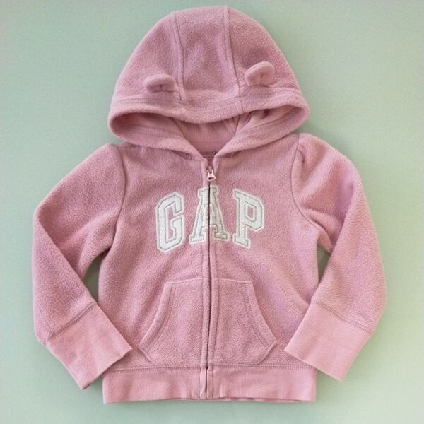 baby Gap パーカー 90㎝ ピンク くまミミ ベビーギャップ