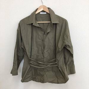  Egoist khaki long sleeve shirt EGOIST