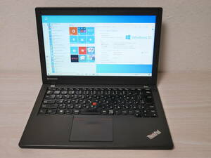 ■SSDで高速！キレイ！テレワークに最適♪ Lenovo ThinkPad X240 美品 第4世代 Corei3-4030U/4G/SSD128G/人気のWindows10/MS Office2013