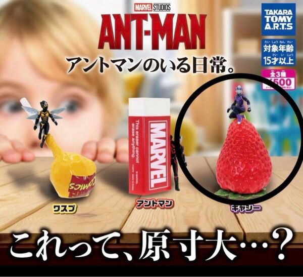 【送料無料】MARVEL アントマン ガチャ マーベル いちご キャシー 単品 ガチャ フィギュア