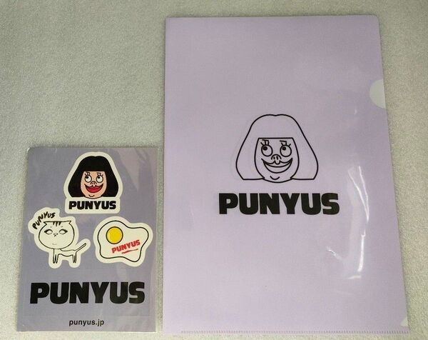 PUNYUS クリアファイル&ステッカー【渡辺直美】