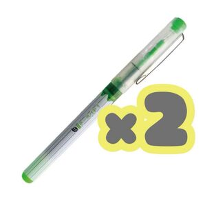 オート ふでボール カラー1.5mm ライトグリーン CFR-150FBC-LG 2本セット