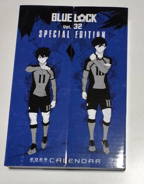 未開封 ブルーロック ブルロ ブルーロック32巻 32巻 32 特装版 カレンダー ポストカード