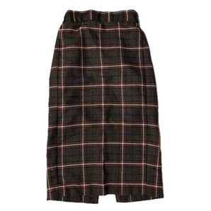 チェックスカート