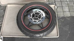 Megelli メガリ 250r　LWGYDNL の　リアホイール　タイヤ *1545796789　中古