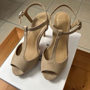 RANDA パンプス サンダル ヒール Sサイズ オープントゥ