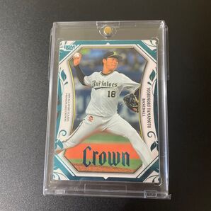 山本由伸 「Crown」 30枚 オリックス Dodgers Yamamoto 大谷翔平同僚 BBM Limited 30