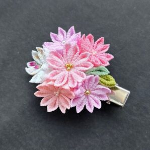 桜 サクラ ヘアアクセサリー 入学式 卒園式 花見 ピンク ブーケ ひな祭り 卒業式 七五三