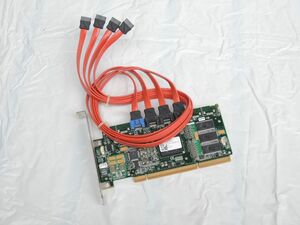 Adaptec AAR-2420SA/128+ Serial ATAⅡ RAID Controller Raid0,1,5,6,10対応 動作画面有