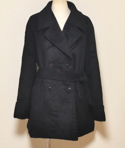 # lady's ( tops )[CMME CA DU MODE]* Comme Ca *te* mode * pea coat * wool 100%( alpaca 70% wool 30%)* free shipping *z#