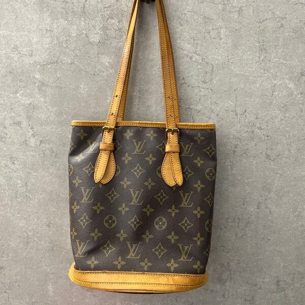 LOUIS VUITTON ルイヴィトン バケット トートバッグ モノグラム