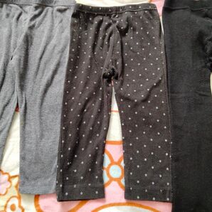子供服ベビー服90〜95 レギンススパッツ ニットレギンスタイツ 保育園幼稚園 西松屋