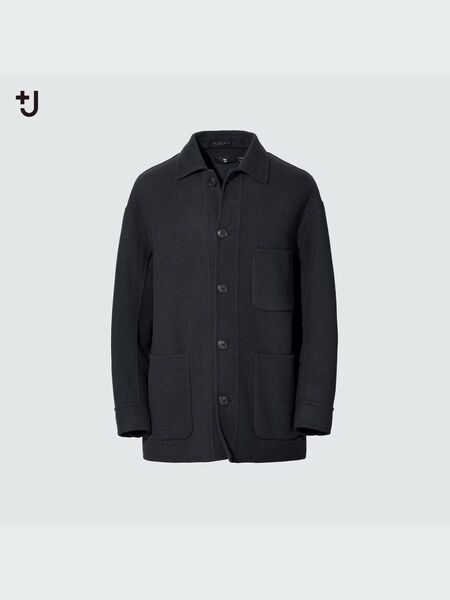 UNIQLO +J ウールブレンドオーバーサイズシャツジャケット 21aw