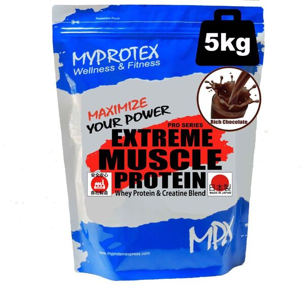国産ホエイプロテイン 5kg★クレアチン配合★マイプロテックプロテイン★チョコ味RG★送料無料