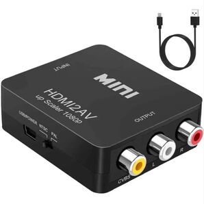 HDMI to RCA 変換コンバーター HDMI to AV コンポジット