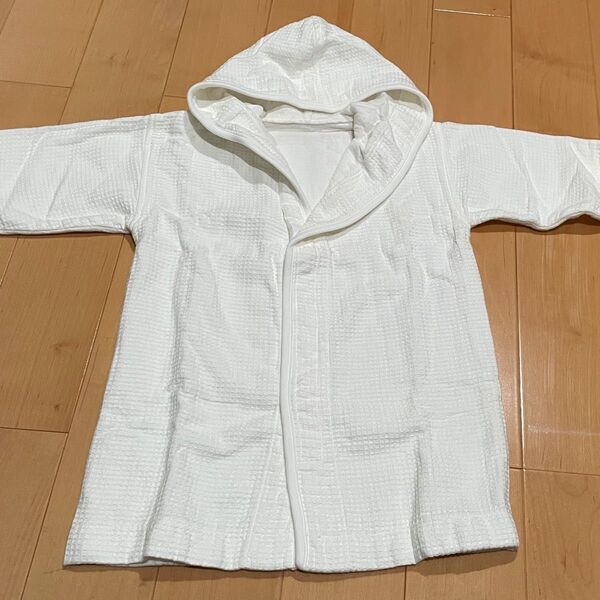 marks & web ワッフルベビーバスローブ