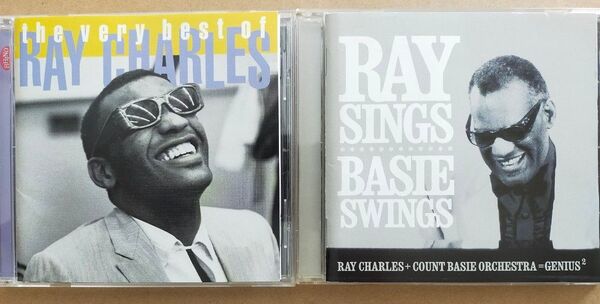レイ・チャールズ (Ray Charles) 2CD「ヴェリー・ベスト〜」「レイ・シングス、ベイシー・スウィングス」