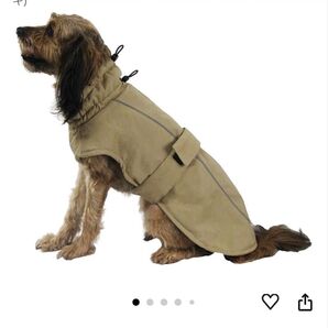 価格見直し! MAMORE 犬服 冬用 犬用コート スタイリッシュトレンチ風 サイズS