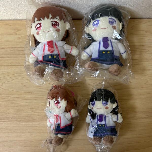 ガル学 おすわりぬいぐるみ&マスコット セット