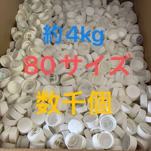 ペットボトルキャップ 白系