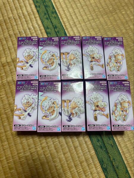 ワンピース ワールドコレクタブルフィギュア ギア5スペシャル メタリックカラー