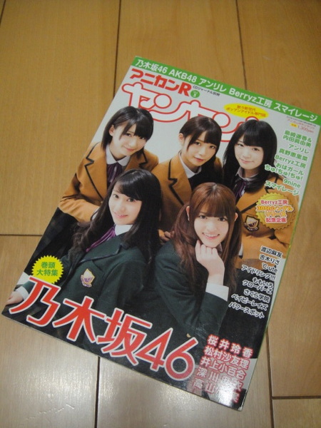 ◆ アニカンR ヤンヤン vol.3 2012年 乃木坂46渡辺麻友AKB48Berryz工房島崎遥香内田眞由美真野恵里菜ももクロさくら学院アンリレ ◆