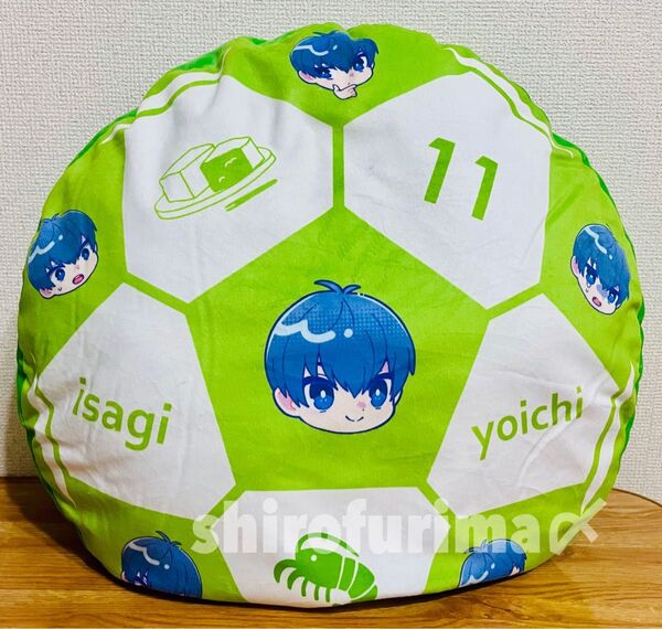 ブルーロック きゅるぽっぷん サッカーボールクッション 潔世一潔 世一 いさぎ よいち クッション