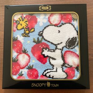 新品未開封フェイラー×スヌーピー ハンカチ イチゴ