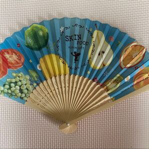 スキンフード SKIN FOOD オリジナル扇子 ノベルティ