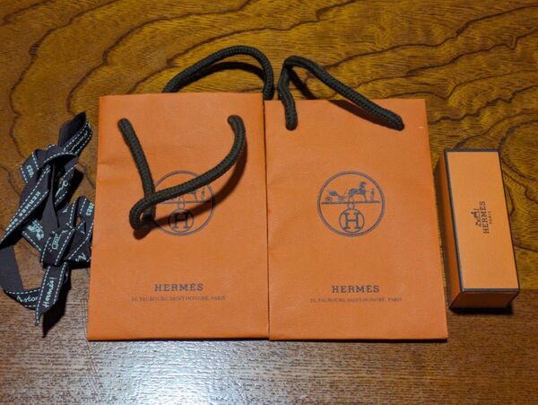 HERMES 空箱 紙袋 エルメス 3点セット