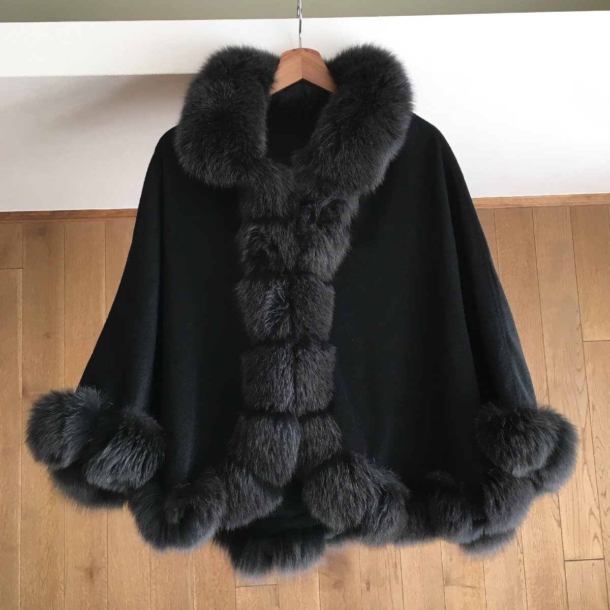 美品 サガファーズ カシミヤ ブルーフォックス レッキス ファー 美品 サガファーズ カシミヤ ブルーフォックス レッキス ファー