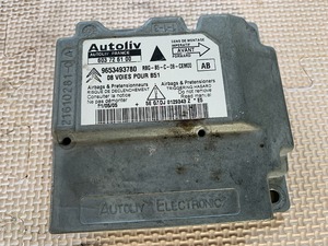  control number 31219-3056) Citroen Heisei era 18 year C4 GH-B5NFU original AUTOLIV airbag computer 603 72 61 00 country equal free shipping 