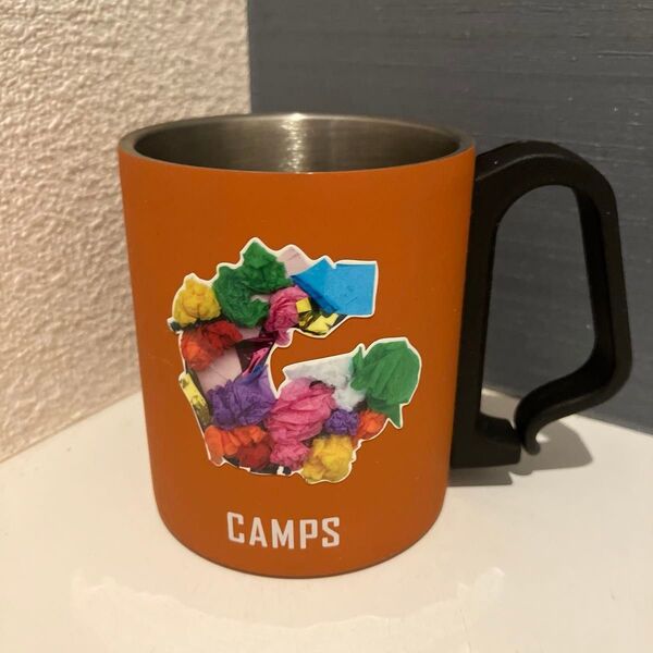 CAMPS マグカップ ステンレス直径7cm高さ8cm